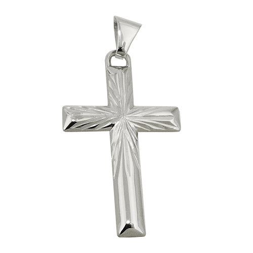 Anhänger Kreuz diamantiert Silber 925