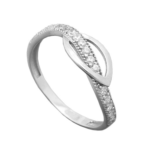 Ring mit Zirkonia Silber 925
