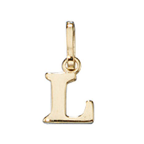 Anhänger Buchstabe L 333 Gold Gelbgold Buchstabenanhänger