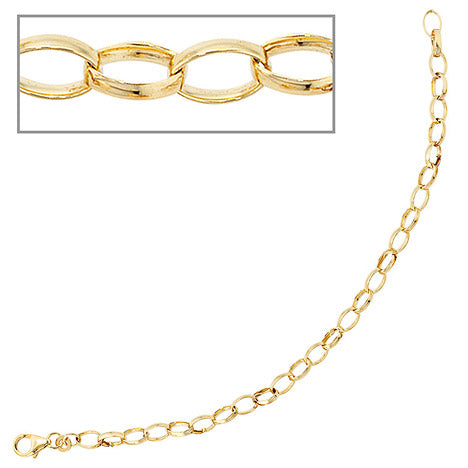 Armband 333 Gold Gelbgold 19 cm Goldarmband Karabiner