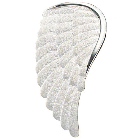 Anhänger Flügel Engelsflügel 925 Sterling Silber matt mattiert