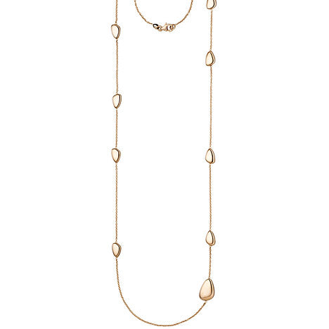 Halskette Kette 585 Gold Rotgold 90 cm Rotgoldkette Karabiner