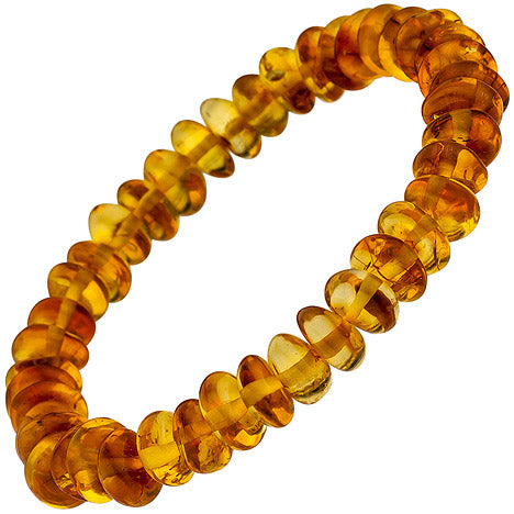 Armband Bernstein Bernsteinarmband endlos endlos und flexibel