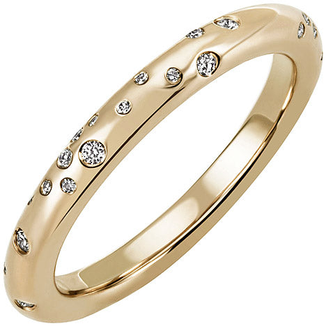 Damen Ring 585 Gold Gelbgold 34 Diamanten Brillanten 0 21ct. Diamantring