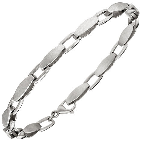 Armband 950 Platin matt 19 5 cm Platinarmband