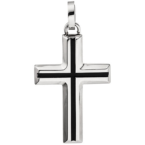 Anhänger Kreuz Edelstahl Kreuzanhänger Edelstahlkreuz