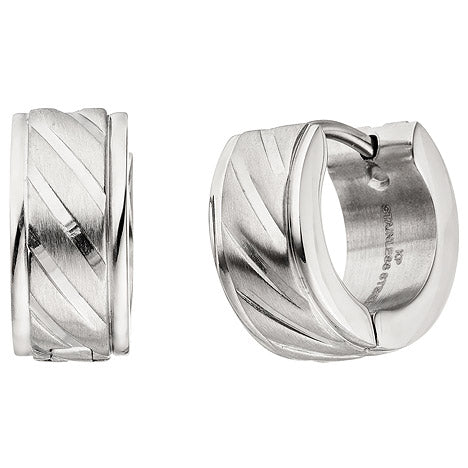 Creolen Edelstahl Ohrringe Edelstahlcreolen