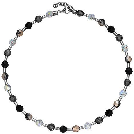 Collier Halskette SWAROVSKI® ELEMENTS mit Edelstahl 45 cm Kette
