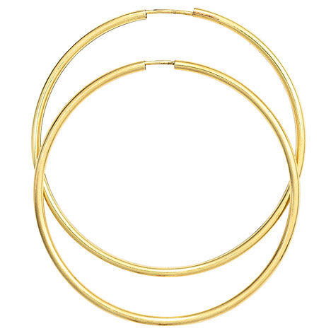 Creolen 585 Gold Gelbgold Ohrringe Goldohrringe