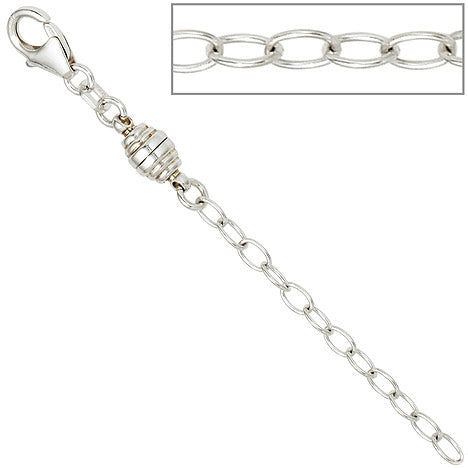 Verlängerungskette 925 Sterling Silber 7 5 cm Kettenverlängerung