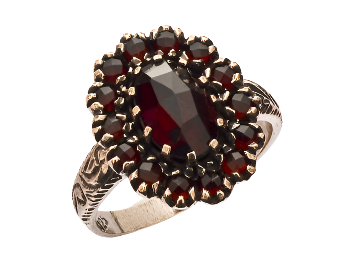 Ring Granat 925