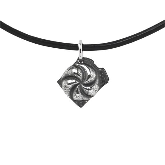 Lebakaassemme Anhänger 925 Silber massiv klein