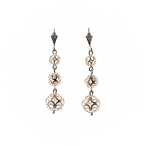 Ohrringe Tracht 835 Silber