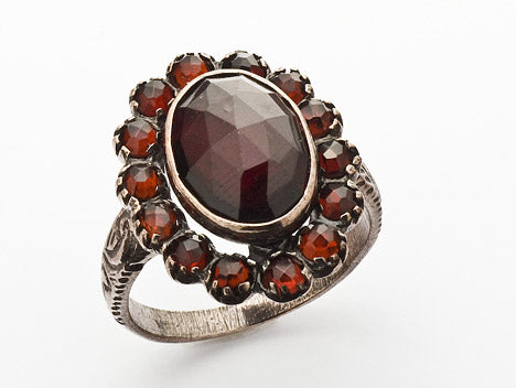 Ring Granat 925