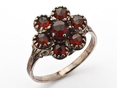 Ring Granat 925