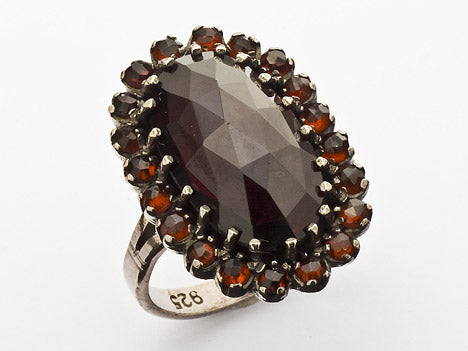 Ring Granat 925