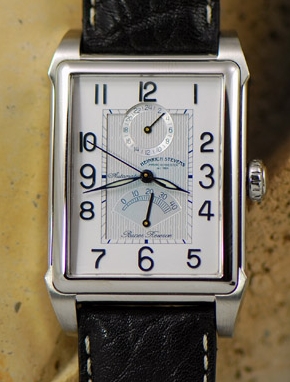 Bild Uhr mit Saphirglas und Mineralglasboden -24-Stunden-Anzeige