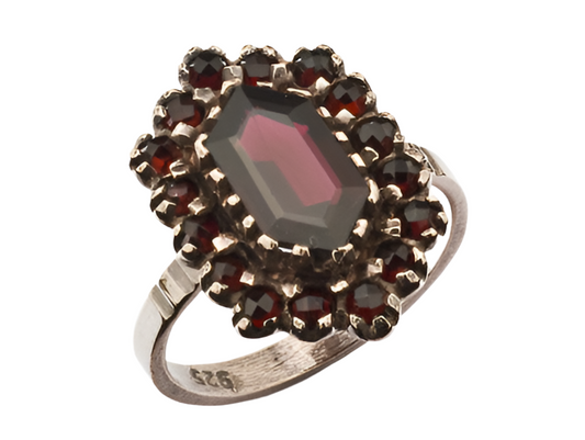 Ring Granat 925