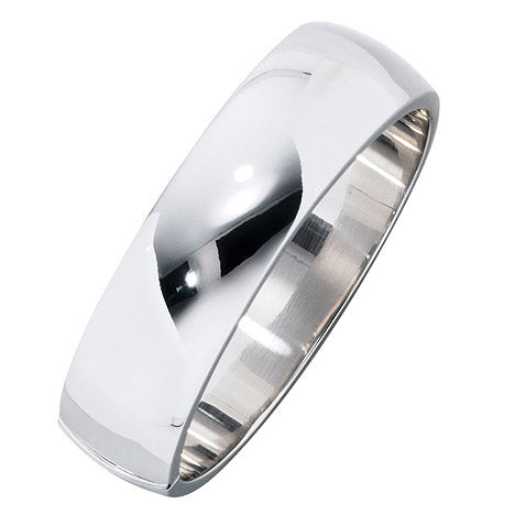 Armreif Armband oval breit 925 Sterling Silber Kastenschloss Silberarmreif