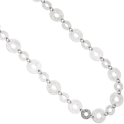 Collier Halskette 925 Sterling Silber 60 cm Kette Silberkette