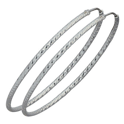 Creolen rund 925 Sterling Silber Ohrringe Silberohrringe Silbercreolen