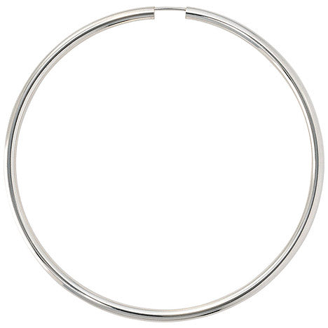 Creolen rund 925 Sterling Silber Ohrringe Silberohrringe Silbercreolen