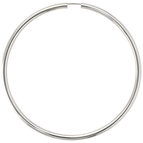 Creolen rund 925 Sterling Silber Ohrringe Silberohrringe Silbercreolen