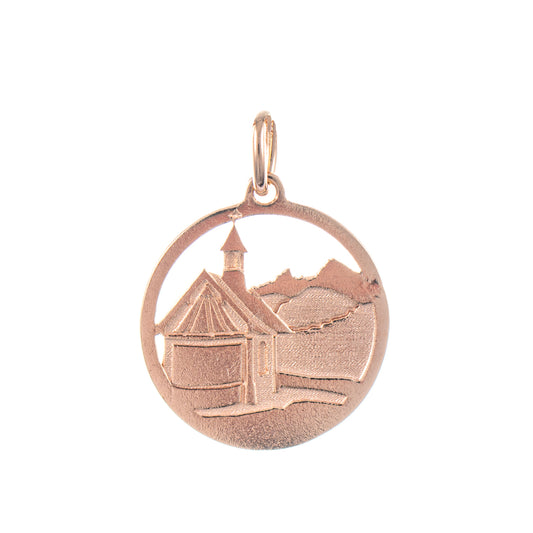 Anhänger Kirchleitnkapelle 925 Silber rosé vergoldet