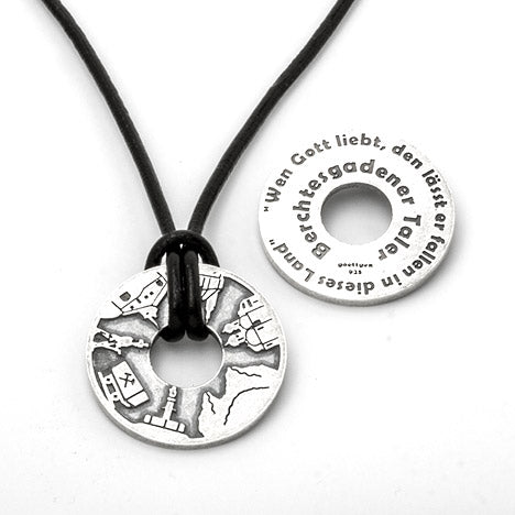 Berchtesgadener Taler 925 Sterling Silber