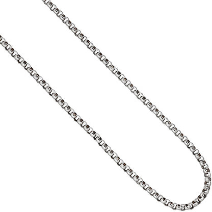 Erbskette 925 Sterling Silber 4 5 mm 45 cm Kette Halskette Silberkette Karabiner