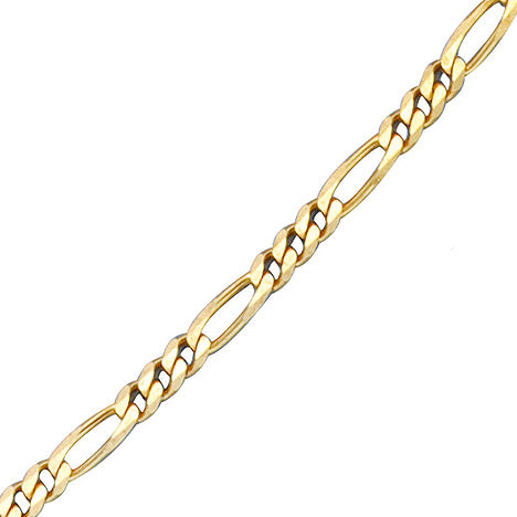 Figarokette 333 Gelbgold 2 8 mm 42 cm Gold Kette Halskette Goldkette Karabiner