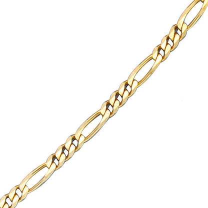 Figarokette 333 Gelbgold 2 8 mm 42 cm Gold Kette Halskette Goldkette Karabiner