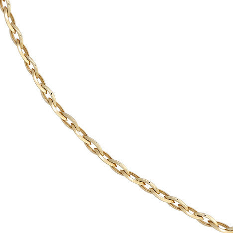 Halskette Kette 585 Gelbgold 45 cm Goldkette Karabiner