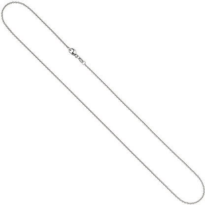Halskette Kette 950 Platin 45 cm Platinkette Karabiner