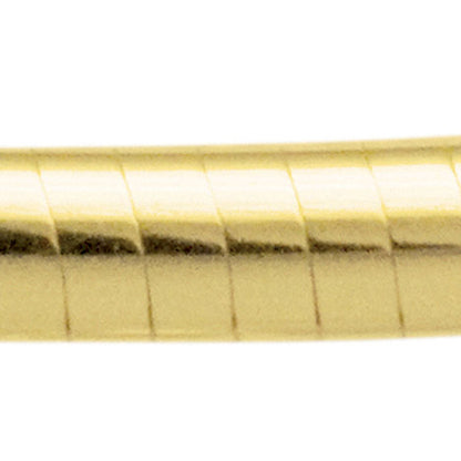 Halsreif 333 Gelbgold 2 mm 42 cm Gold Kette Halskette Goldhalsreif Karabiner