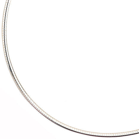 Halsreif 925 Sterling Silber 2 8 mm 45 cm Kette Halskette Silberhalsreif