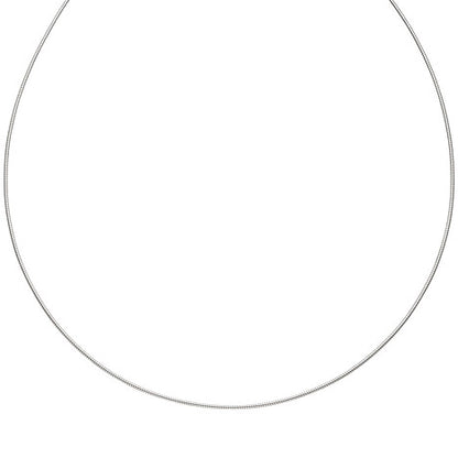 Halsreif Edelstahl 1 0 mm 42 cm Halskette Kette