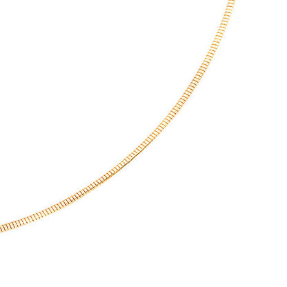 Halsreif flexibel 585 Gelbgold 1 4 mm 45 cm Gold Kette Halskette Goldhalsreif