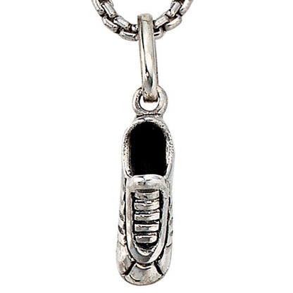 Kinder Anhänger Fußball Fußballschuh 925 Sterling Silber Kinderanhänger