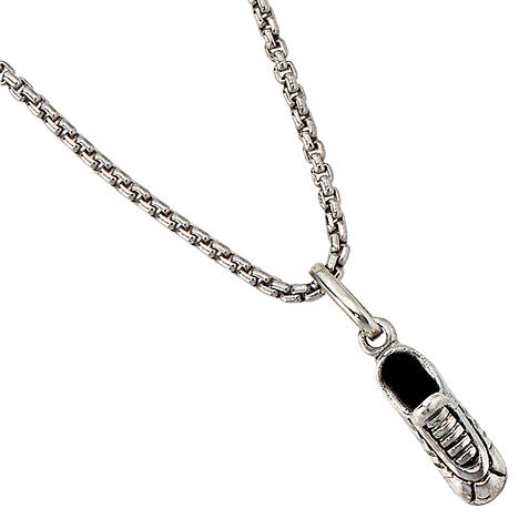 Kinder Anhänger Fußball Fußballschuh 925 Sterling Silber Kinderanhänger