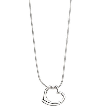 Kinder Anhänger Herz Schwingherz 925 Sterling Silber Herzanhänger Kinderanhänger