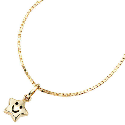 Kinder Anhänger Stern 333 Gold Gelbgold Kinderanhänger