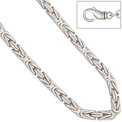 Königskette 925 Sterling Silber 5 9 mm 50 cm Halskette Kette Silberkette