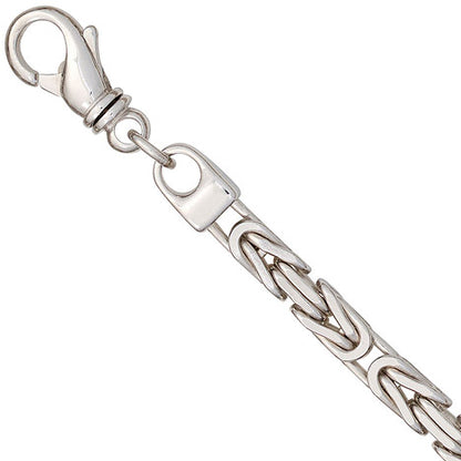 Königskette 925 Sterling Silber 5 9 mm 50 cm Halskette Kette Silberkette