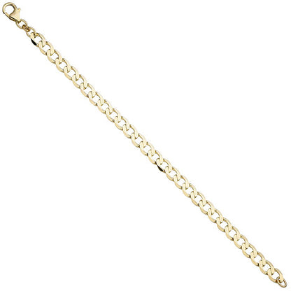 Panzerarmband 333 Gelbgold 19 cm Gold Armband Goldarmband