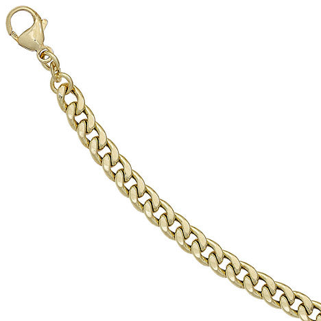 Panzerarmband 333 Gelbgold 19 cm Gold Armband Goldarmband Karabiner