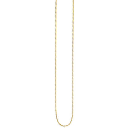 Panzerkette 925 Sterling Silber gold vergoldet 1 3 mm 50 cm Kette Halskette