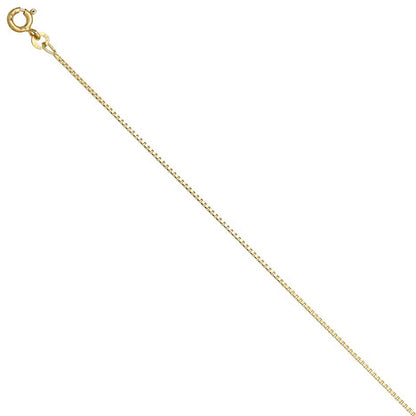 Venezianerkette 333 Gelbgold 1 0 mm 38 cm Gold Kette Halskette Goldkette