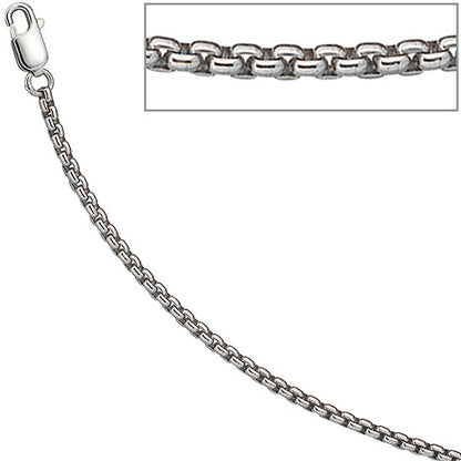 Venezianerkette 925 Sterling Silber 2 5 mm 45 cm Halskette Kette Karabiner