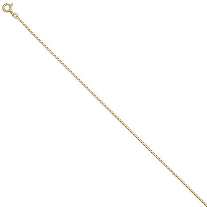 Venezianerkette 925 Sterling Silber gold vergoldet 1 3 mm 45 cm Kette Halskette